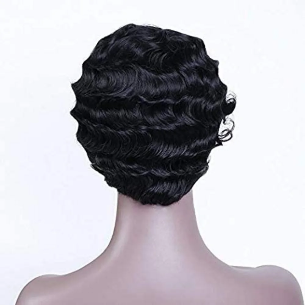 Blooming Hair Short Pixie Wig